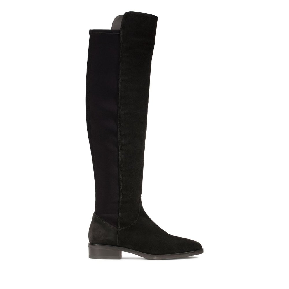 Blondo Women Over The Knee Black Suede Boots 8.5M